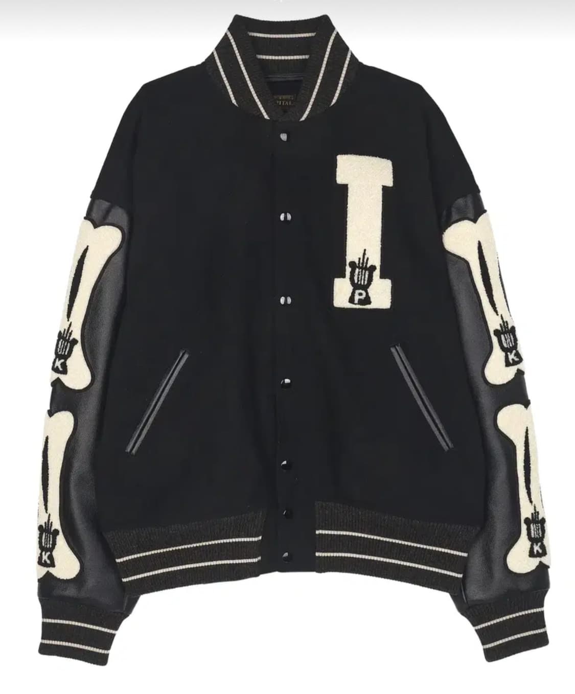 캐피탈 울 아이파이브 바시티 자켓 3사이즈 상품이미지1