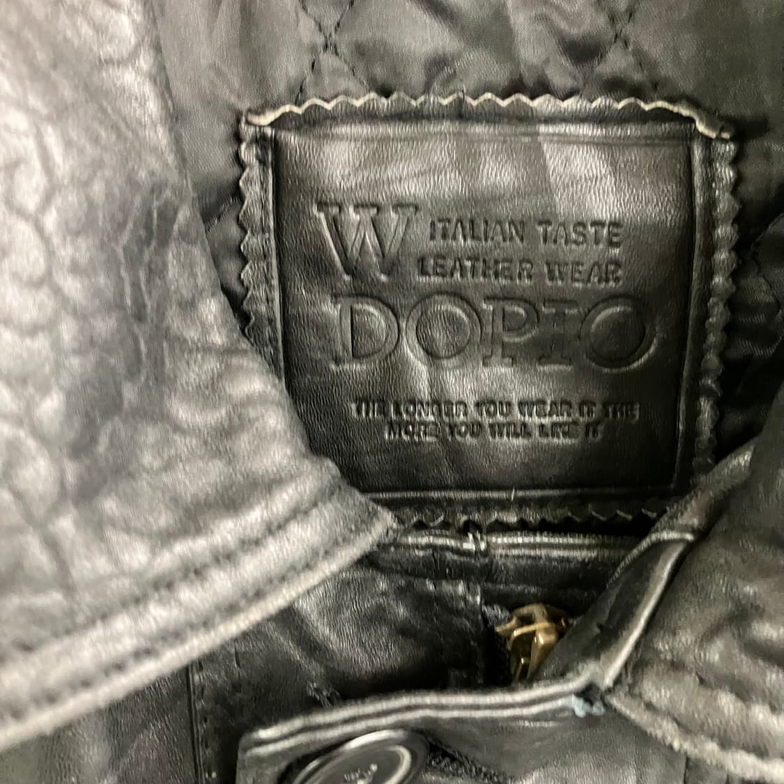 VTG 빈티지 양가죽 하프 코트 L 상품이미지3