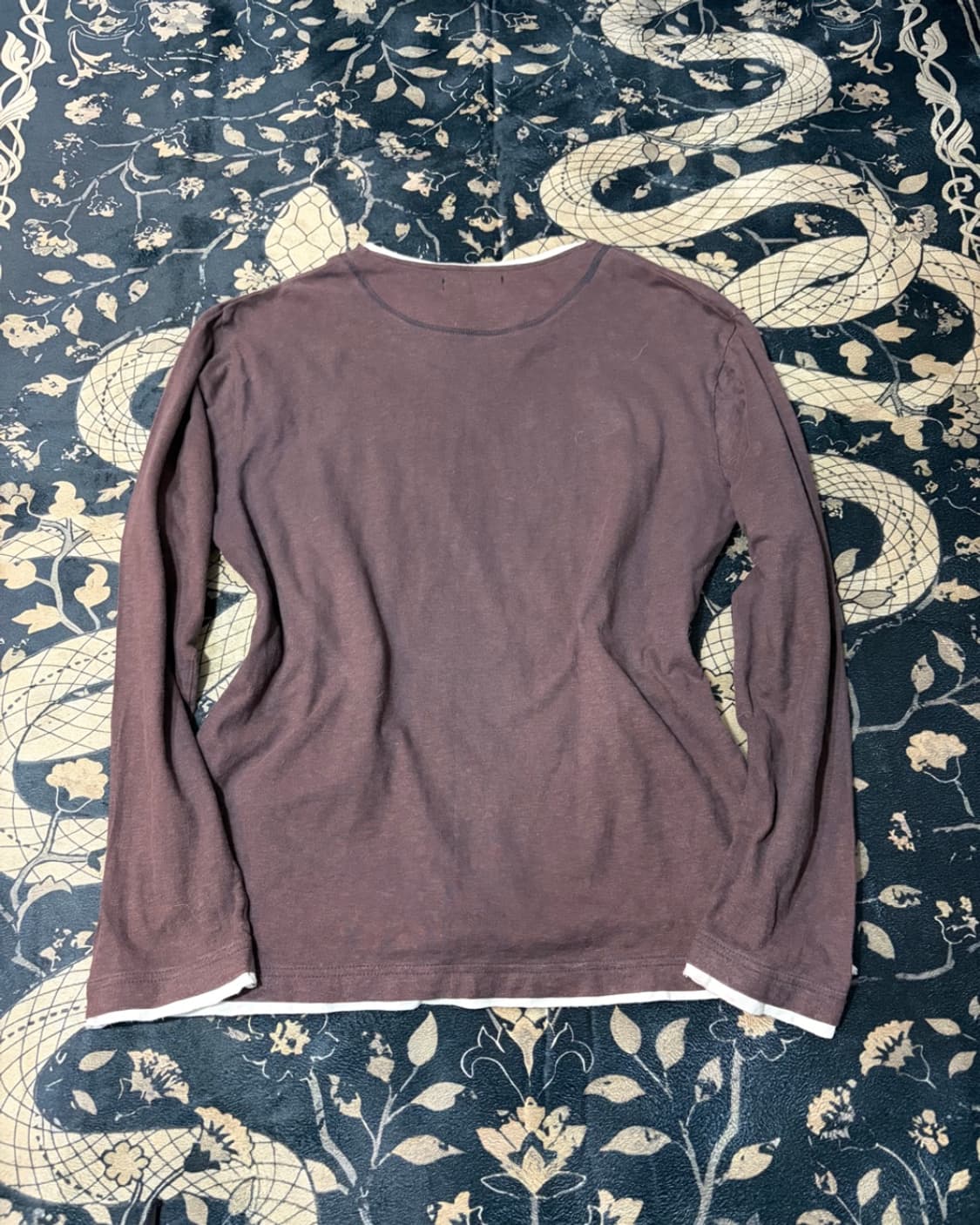 Y2K punk eyelet Layered sleeve(unisex) 상품이미지2