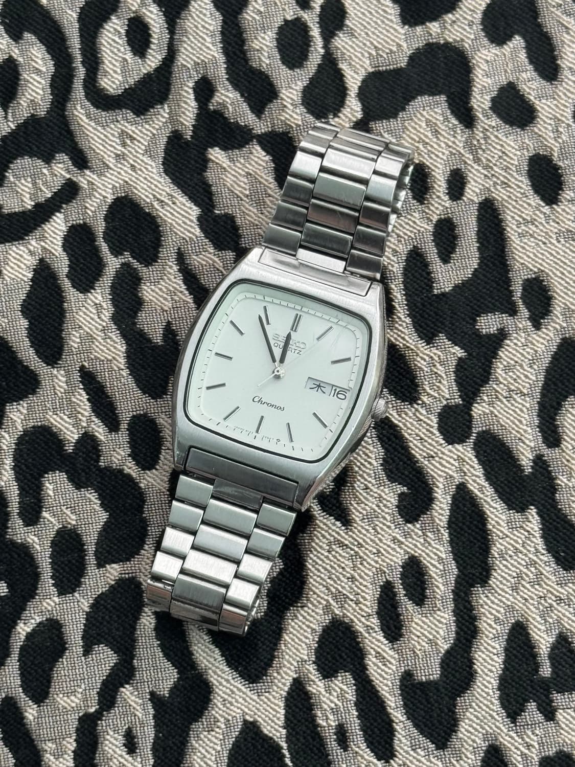 80s 빈티지 세이코 크로노스 쿼츠 상품이미지1
