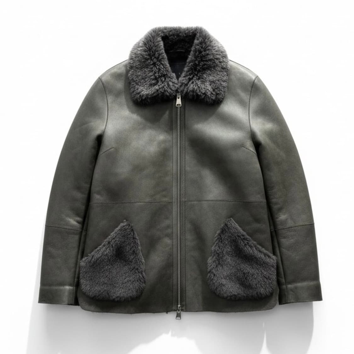 리얼 양가죽 양털 럭셔리 무스탕  상품이미지1