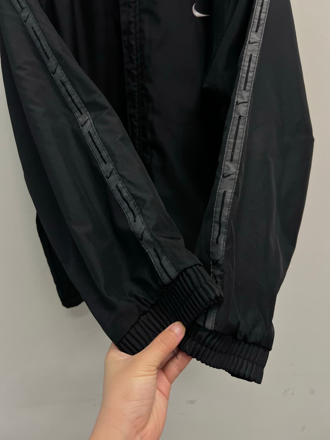 나이키 올드스쿨 사이드테잎 웜업 셋업 블랙 made in korea 상품이미지4