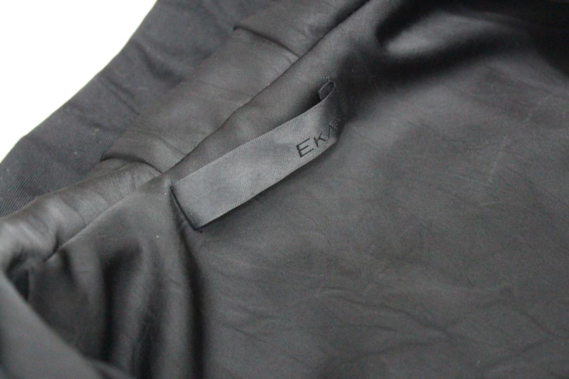 2000s Ekam Archive 에캄 비대칭 사선 하이브리드 후드 자켓 상품이미지7