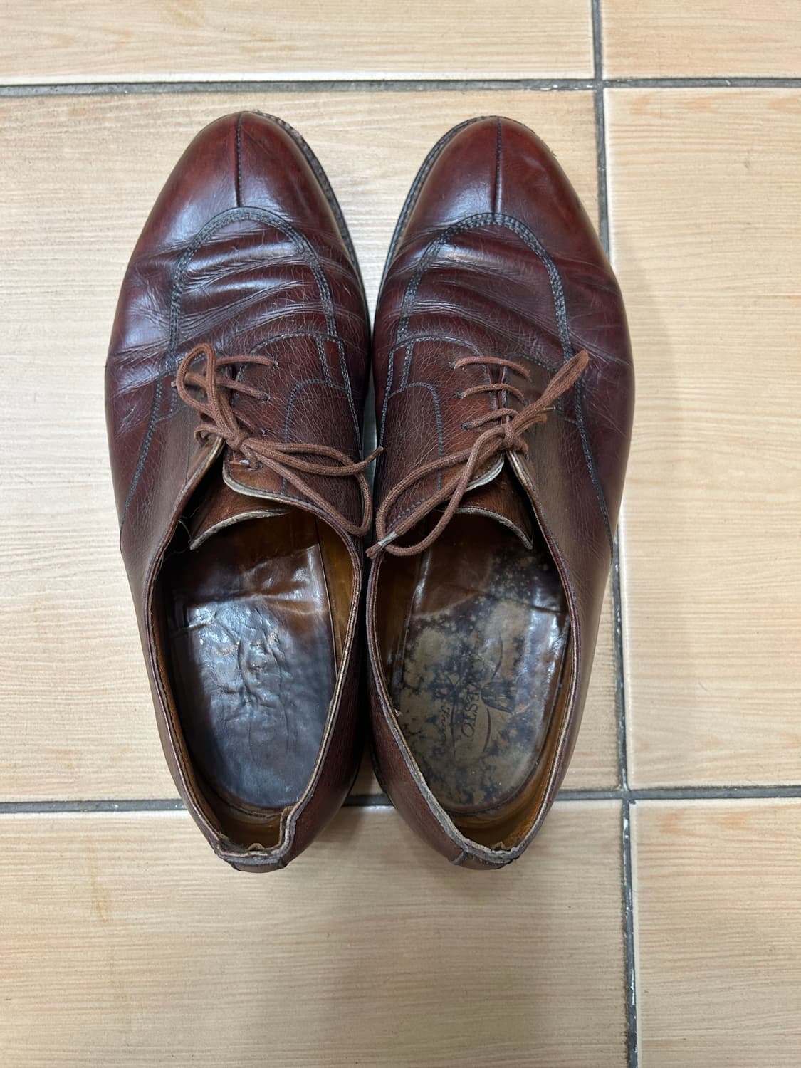 Old J.M Weston 웨스통 더비슈즈 상품이미지5