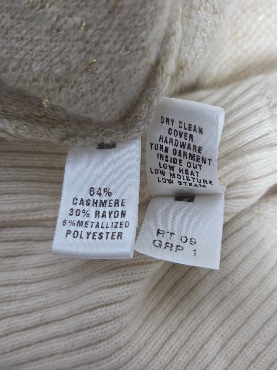 (정품) [세인트존] 캐시미어 블렌드 메탈릭 니트 트윈세트 | 0019 상품이미지5