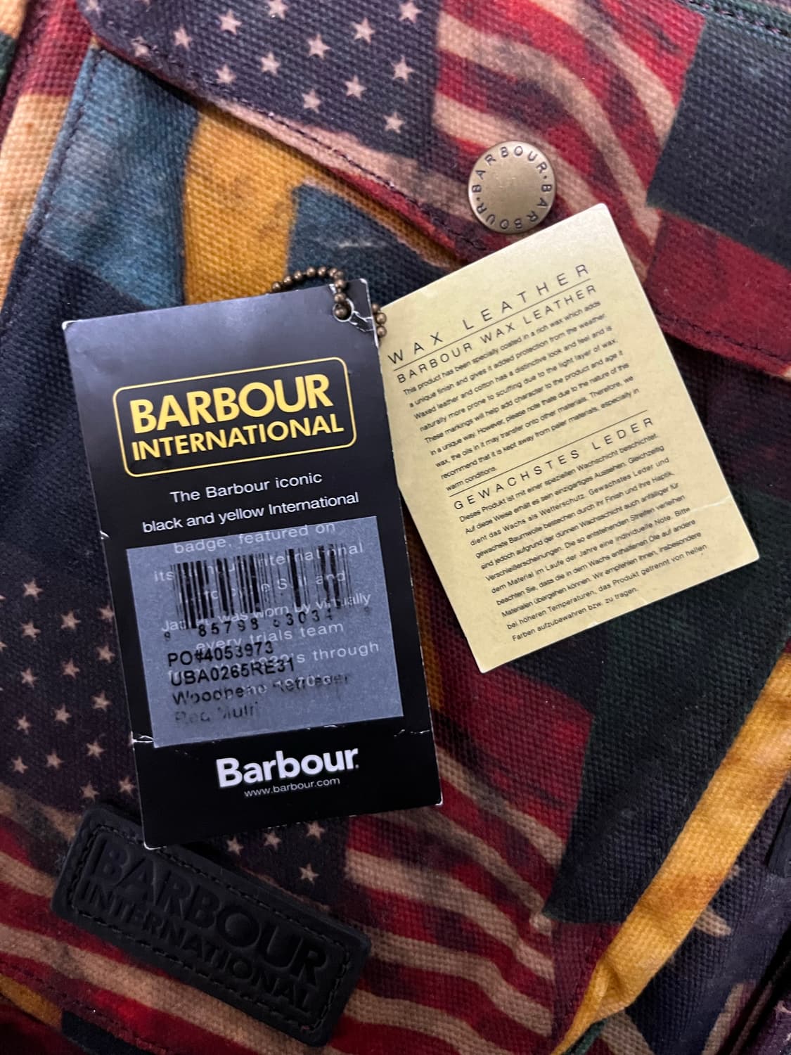 바버 인터내셔널 크로스백 상품이미지8