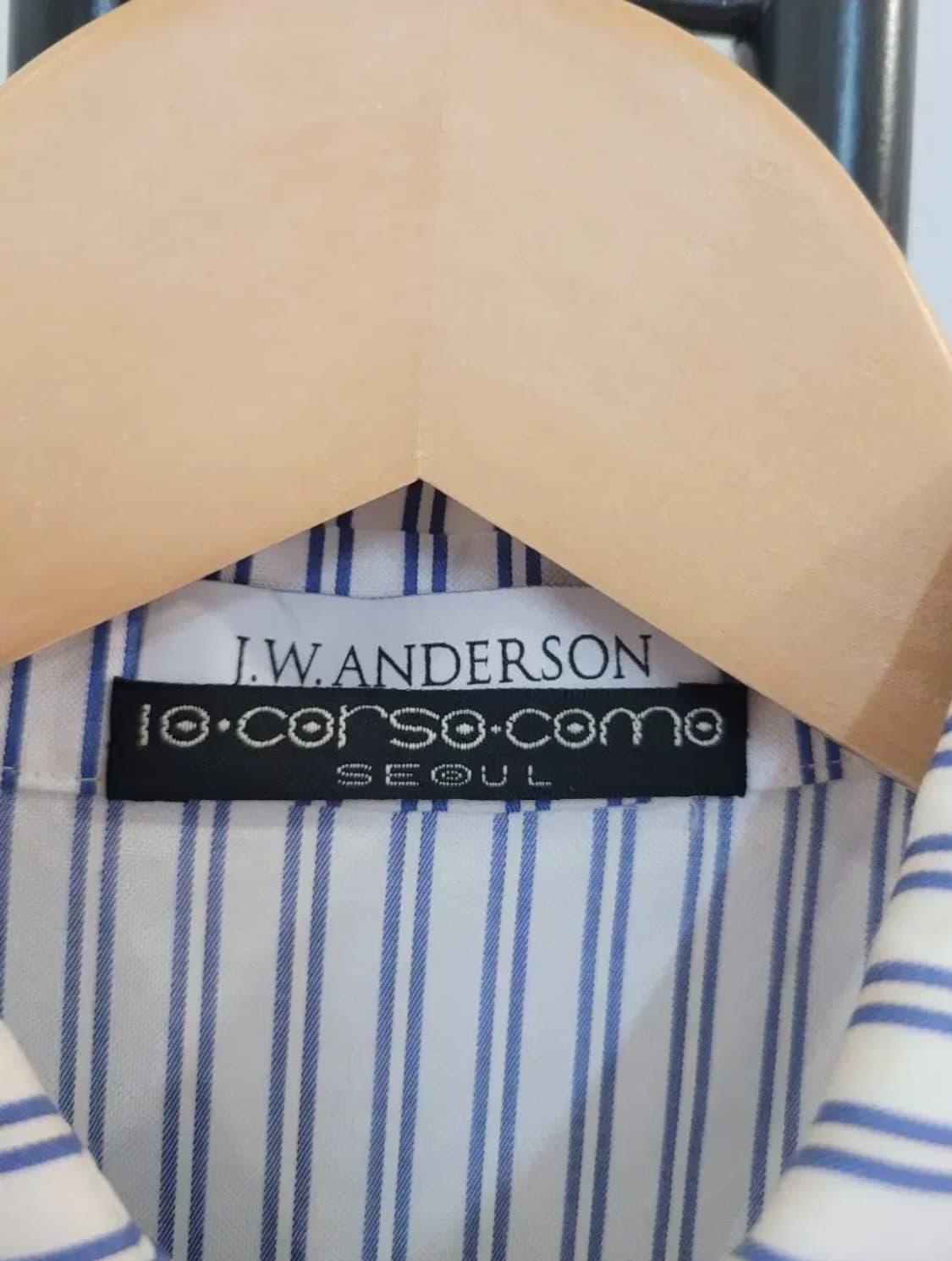 JW앤더슨 꼬르소꼬모 스트라이프 민소매 원피스 상품이미지2