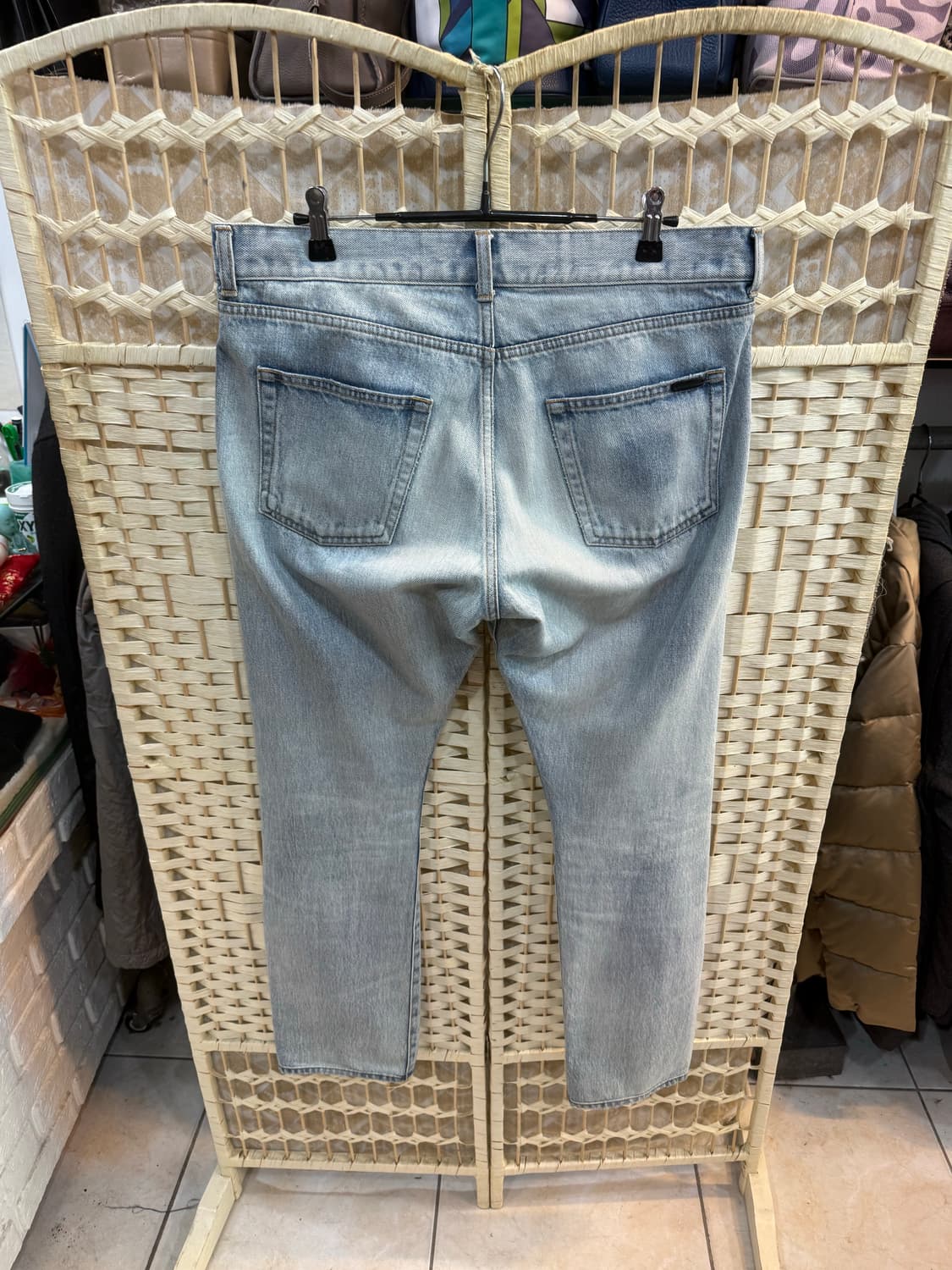 32-33 정품 생로랑 데님팬츠 팝니다 상품이미지9