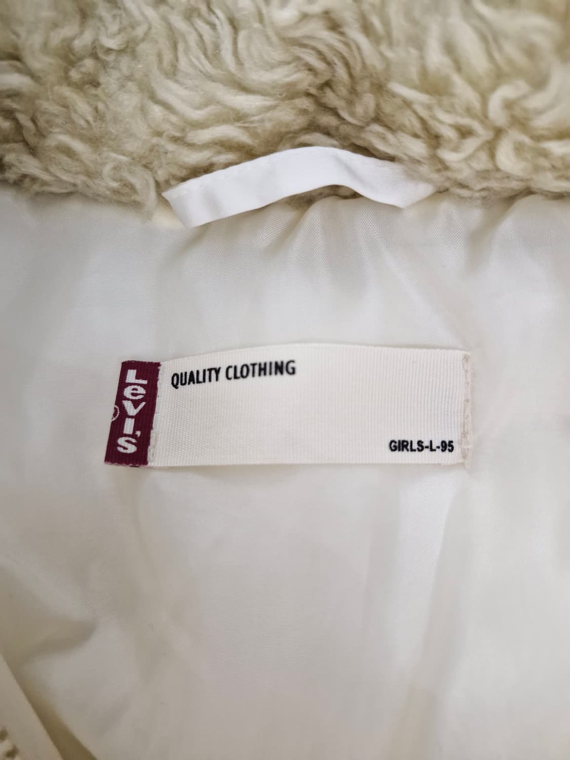 Levi's 리바이스 크롭 후드퍼 다운패딩 자켓_95 상품이미지7