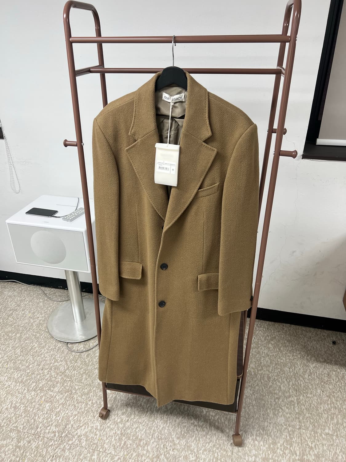 아워레가시/Our Legacy 돌핀코트 카멜 헤링본 23FW/50(L) 상품이미지3