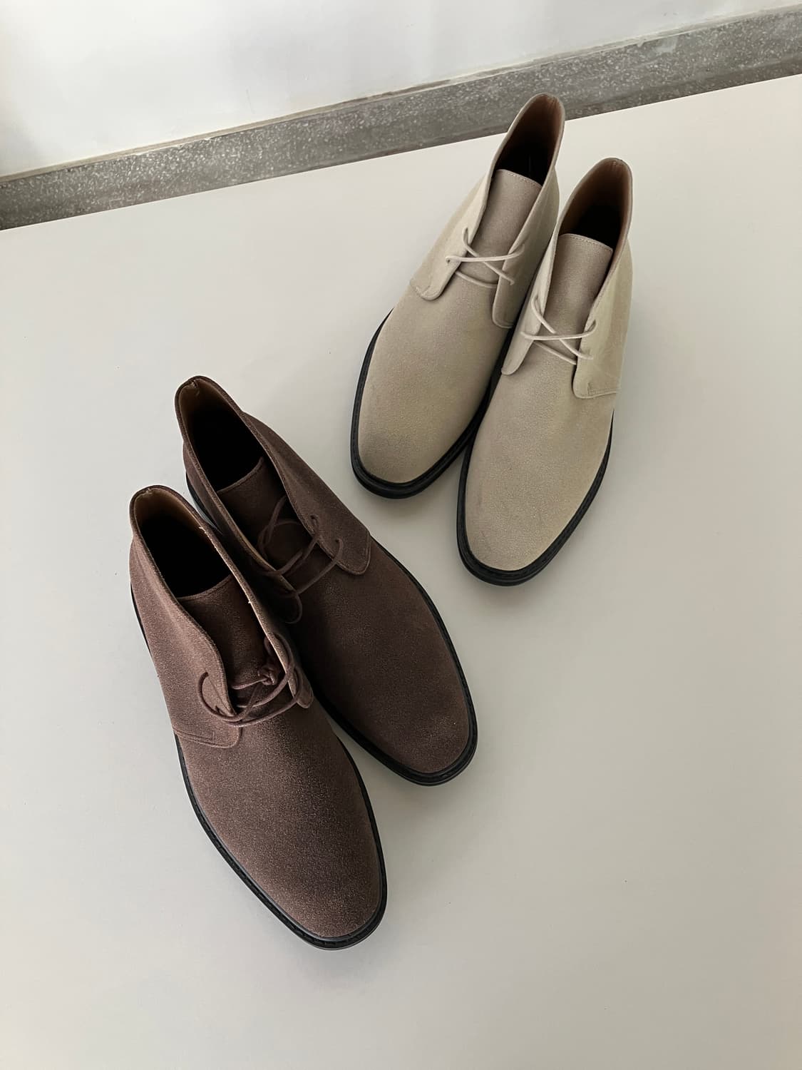 스웨이드 처카 부츠 모카브라운 280 상품이미지7