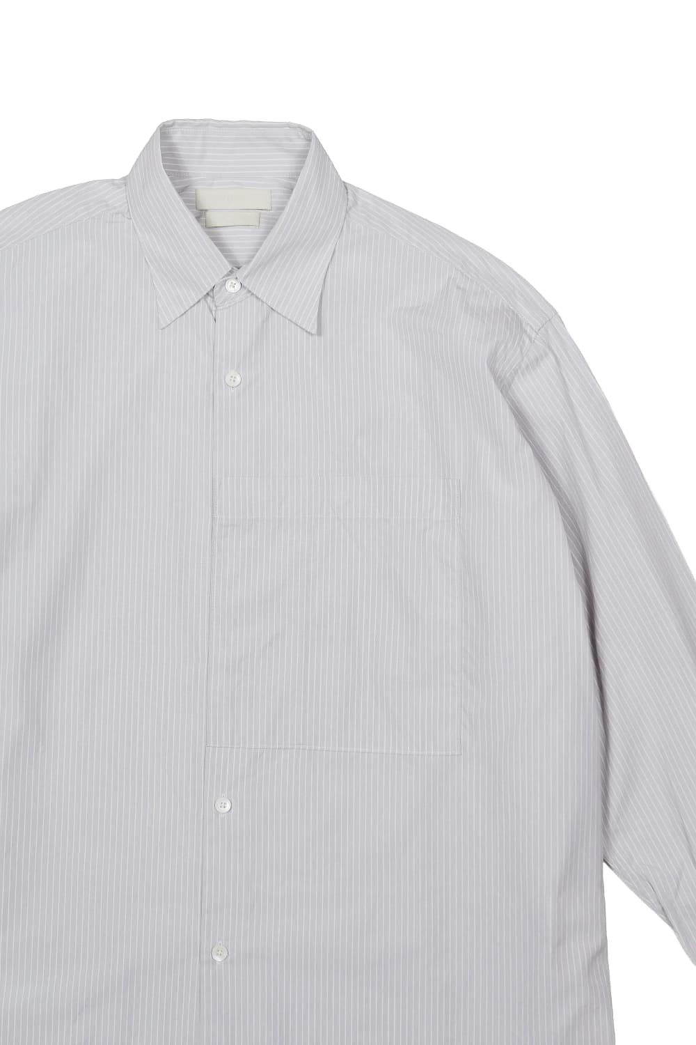 요크 코튼 스트라이프 셔츠 상품이미지5