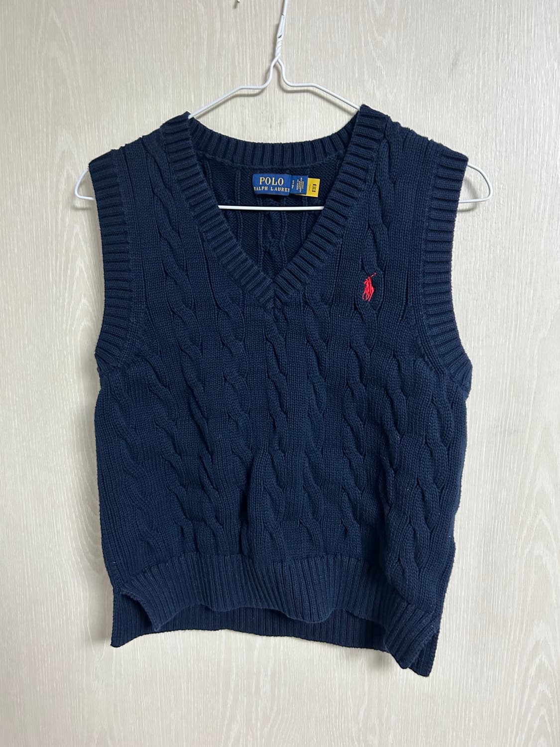 폴로 랄프로렌 여성 꽈베기니트 S 사이즈 팜 상품이미지2