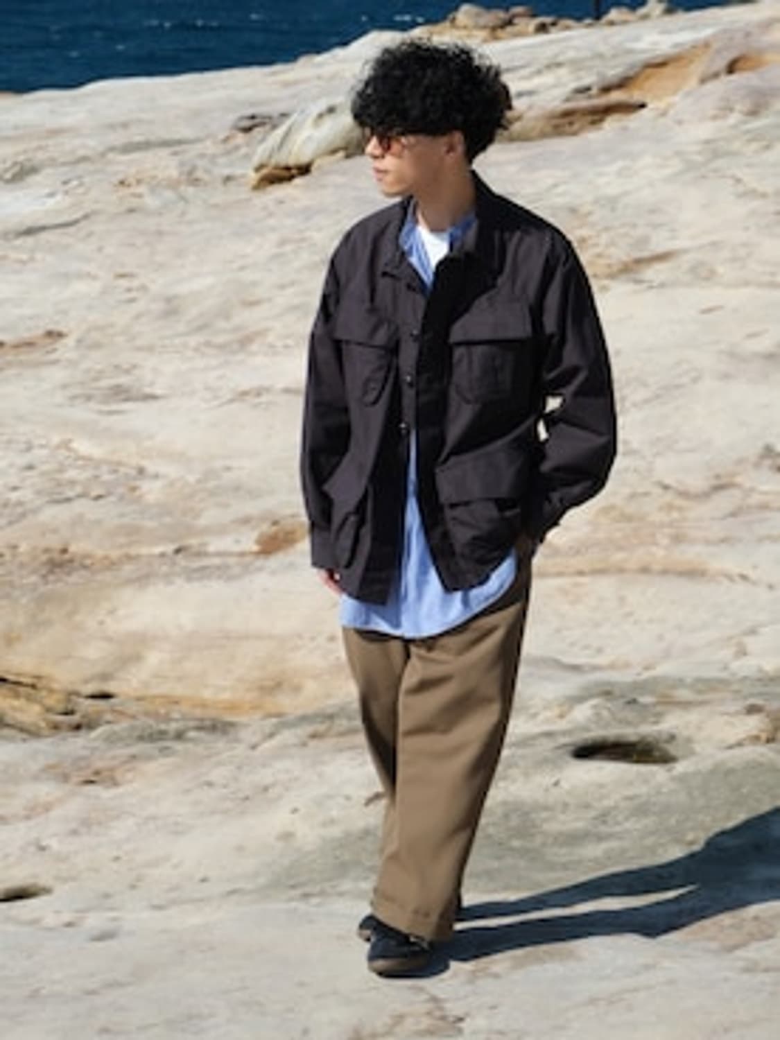 시오타 CIOTA 수빈코튼 퍼티그 자켓 블랙 6 상품이미지7