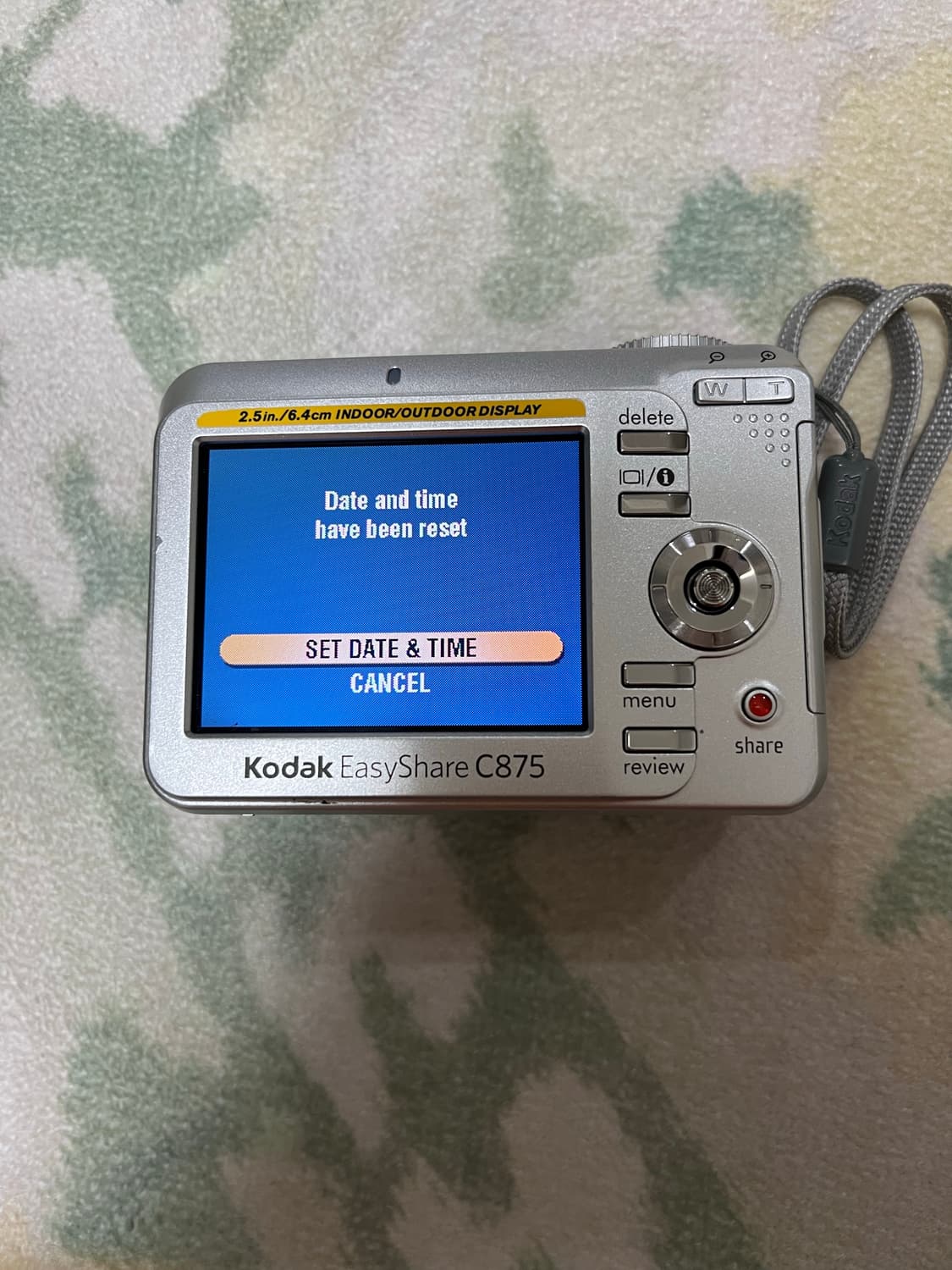 코닥 c875 뉴진스 빈티지 디카 카메라 상품이미지5