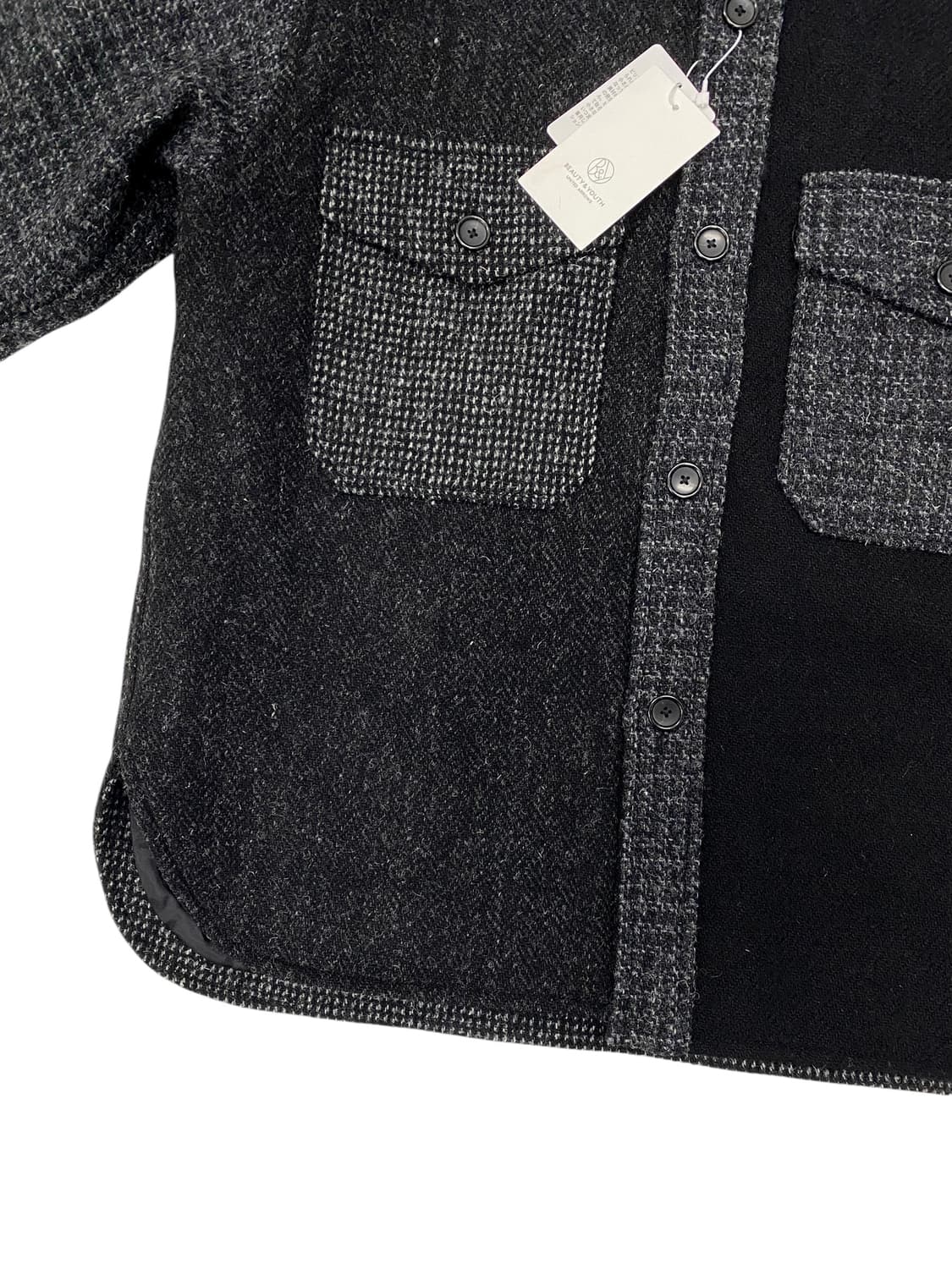 유나이티드 에로우즈 X 해리스 트위드 셔츠 자켓 상품이미지4