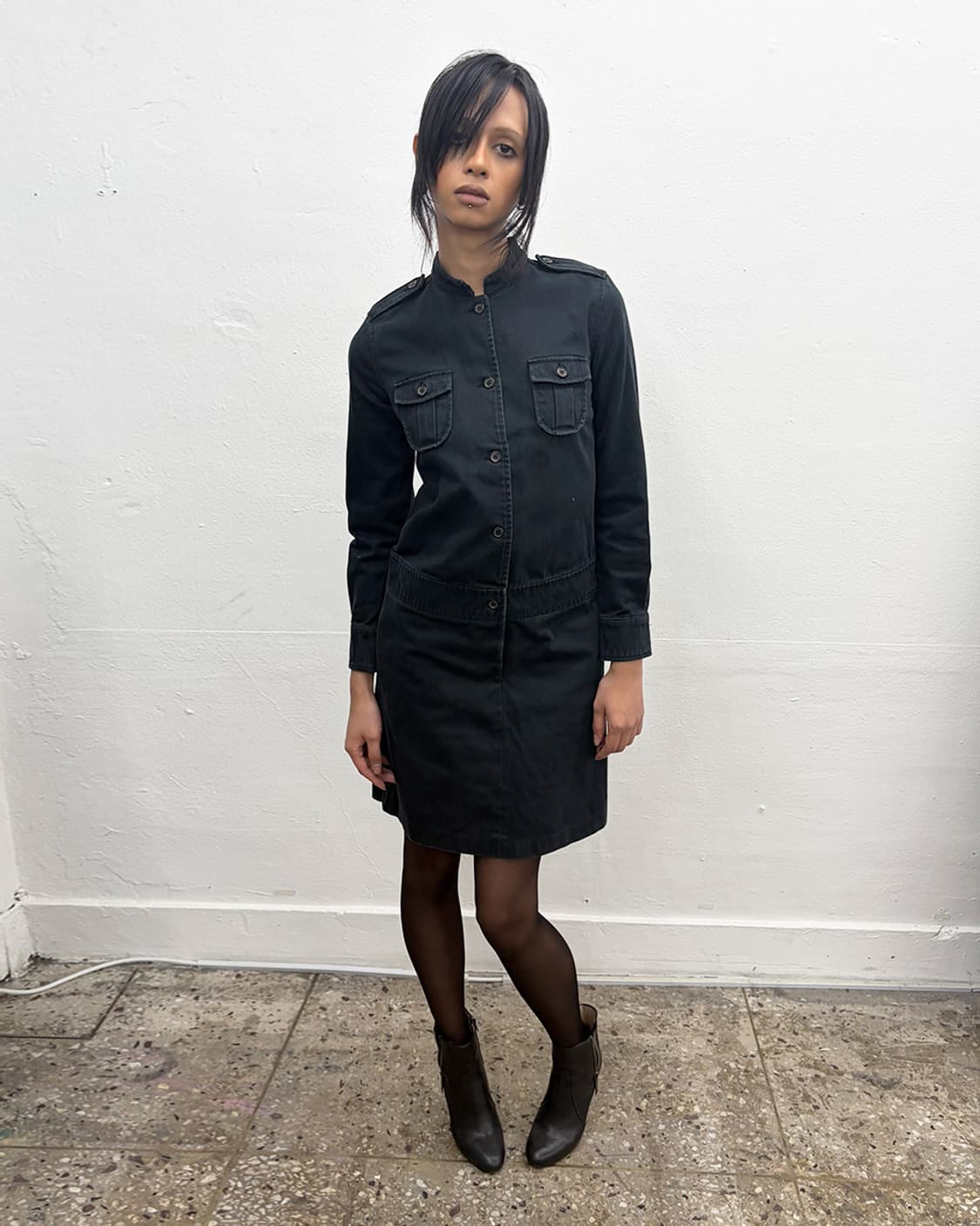 아페쎄 2003S/S 밀리터리 드레스 상품이미지1