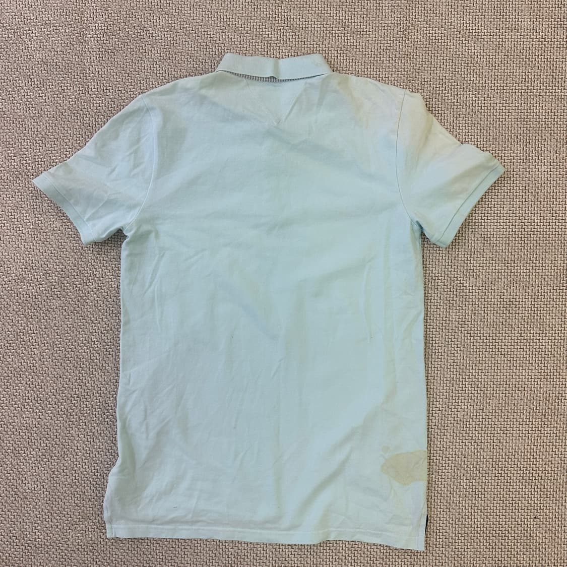 176 타미힐피거 라이트 블루 폴로 셔츠 0415D 상품이미지4