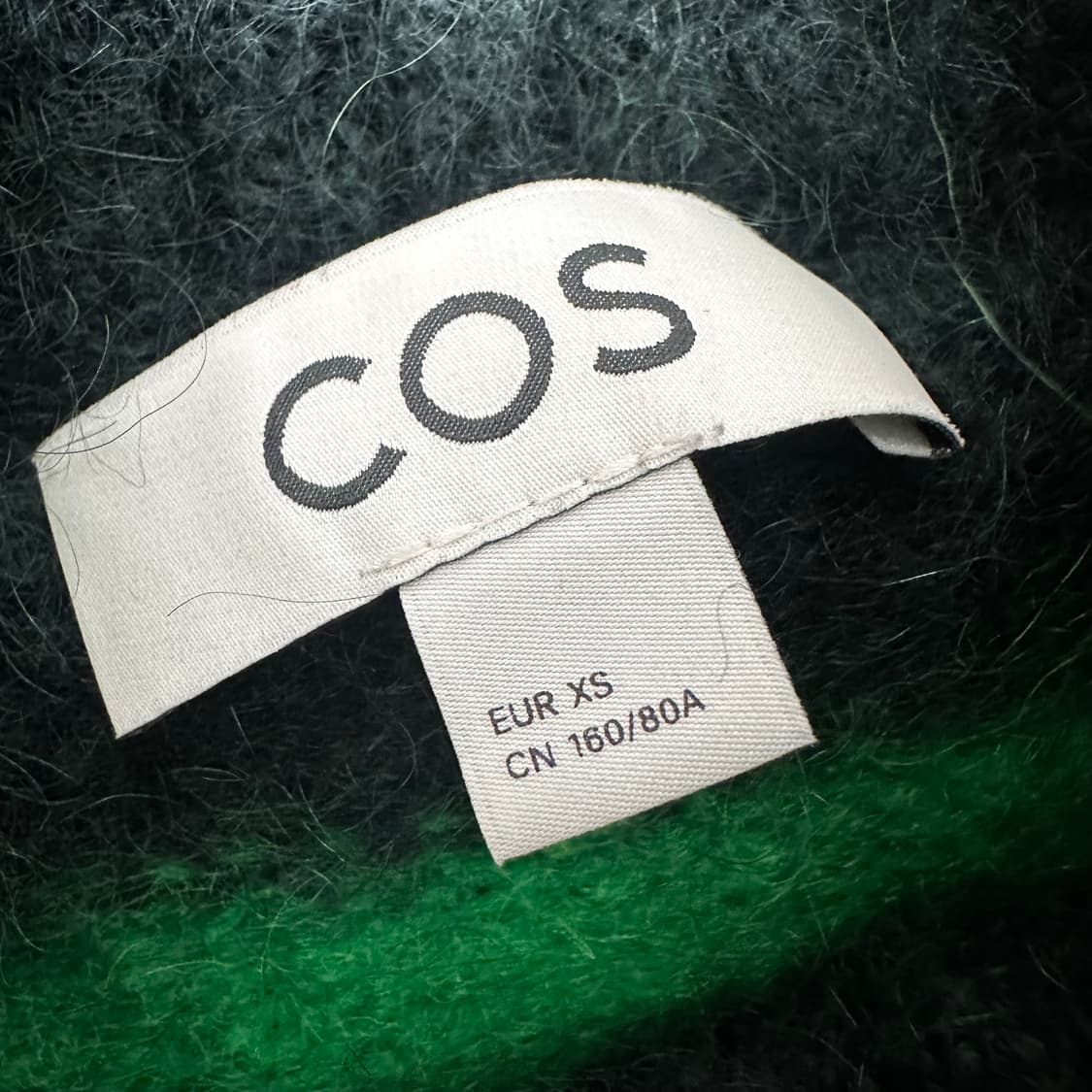 COS 코스 여성 스트라이프 니트 XS 상품이미지3