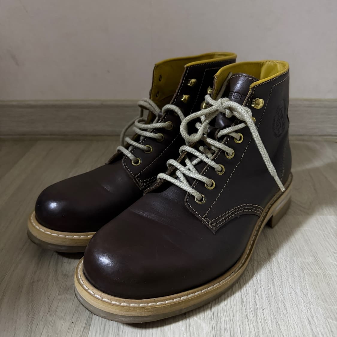 디젤 남성 다크브라운 워커 42(남성 270-275) 상품이미지7