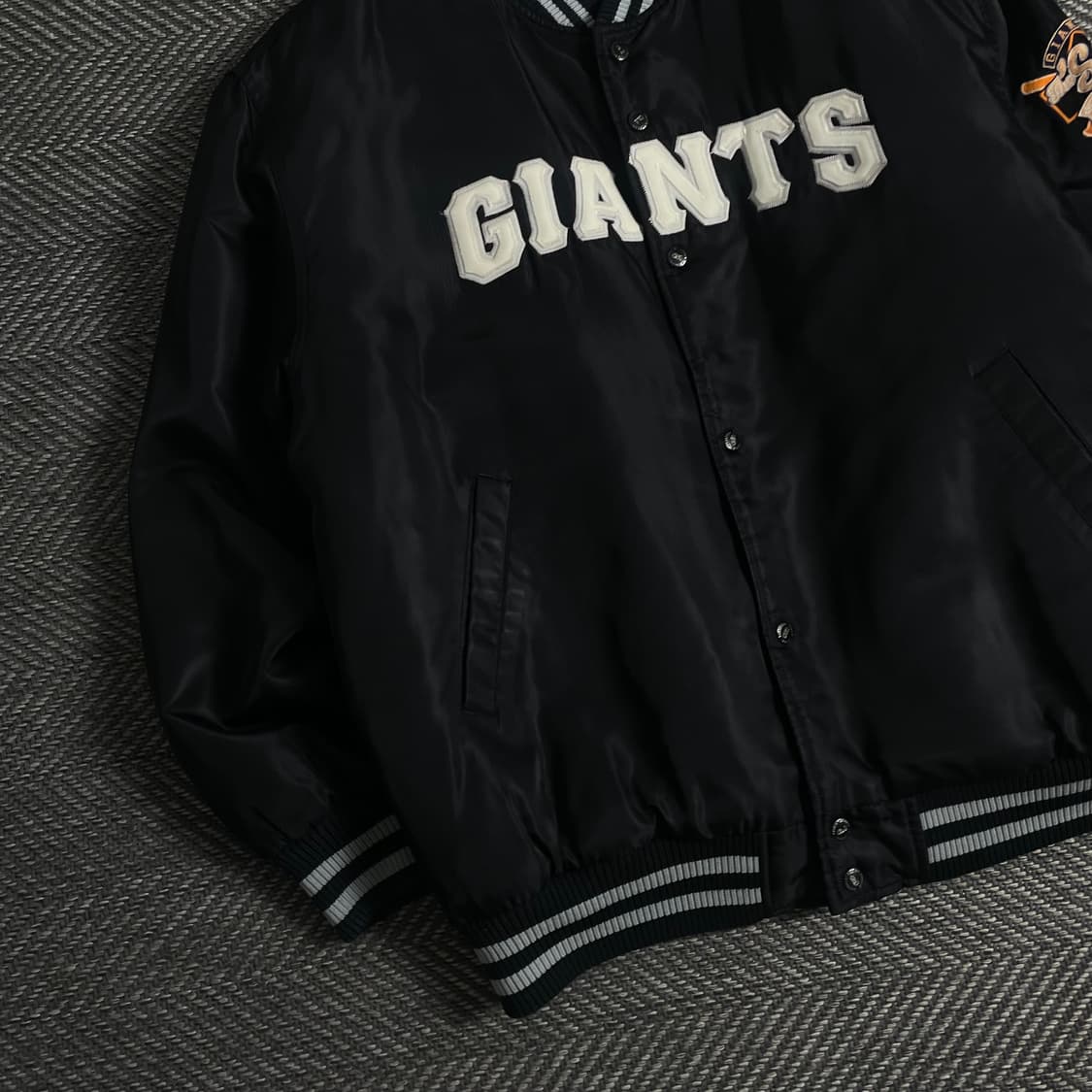 MLB 샌프란시스코 자이언츠 사틴 바시티 자켓y 3426 상품이미지4