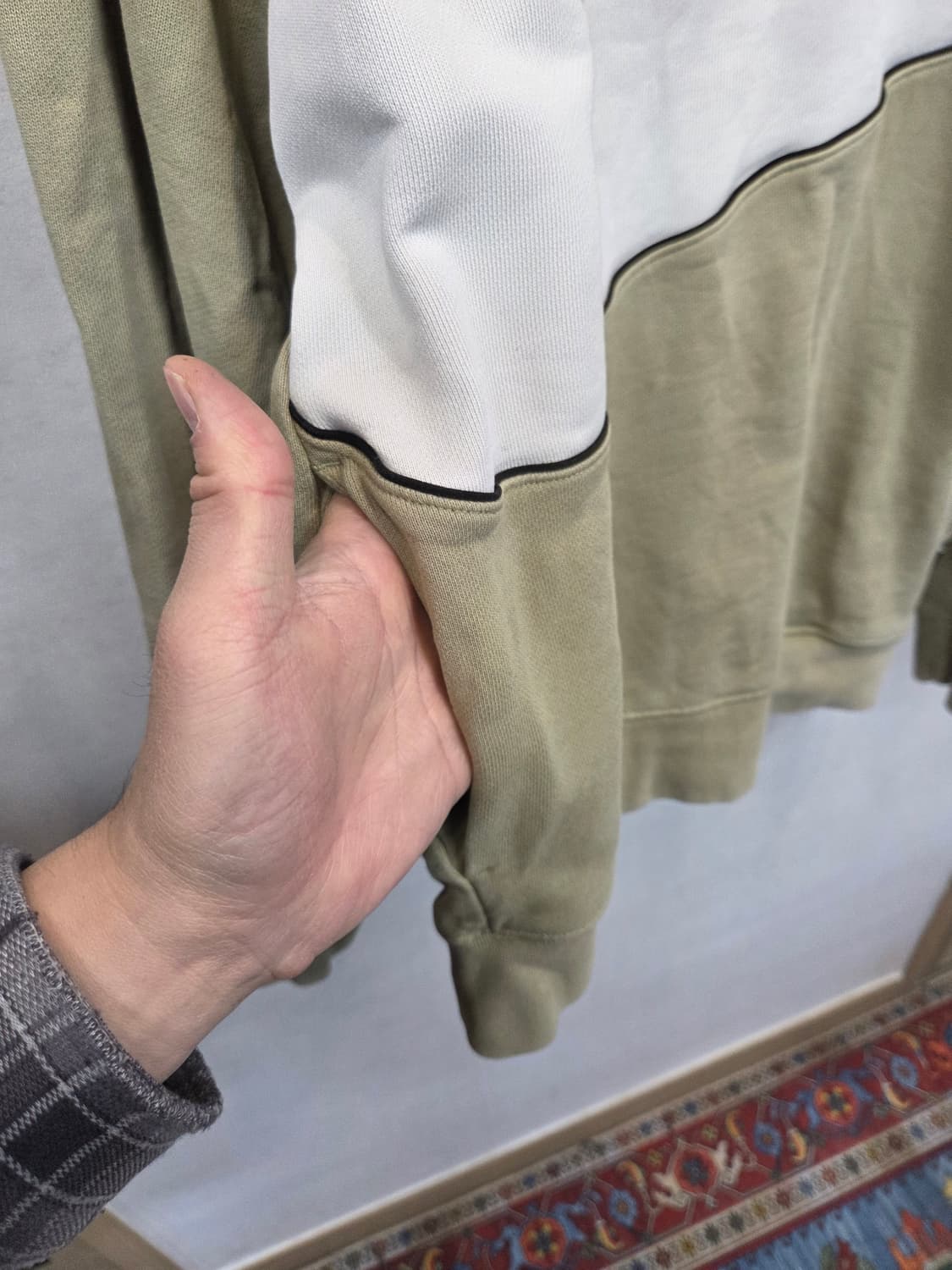 나이키 빅스우시 하프집업 사이드포켓 후드티 M 상품이미지7