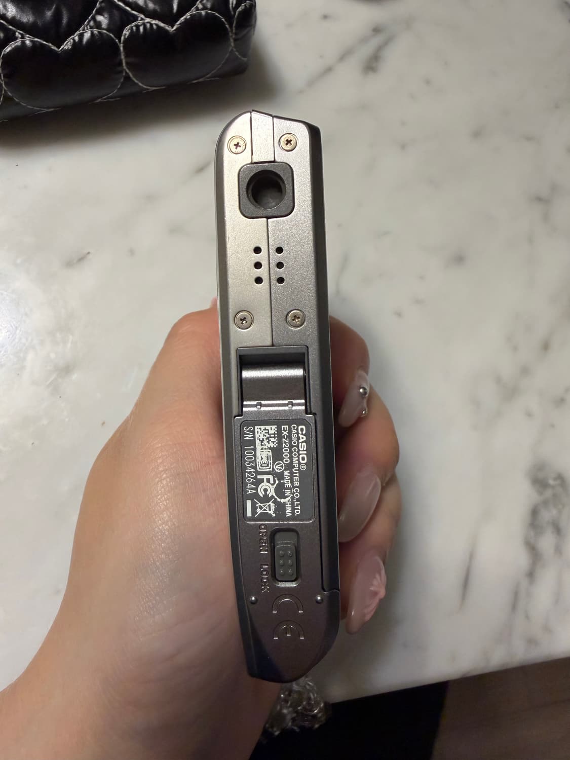 카시오 엑슬림 z2000 실버 상품이미지4
