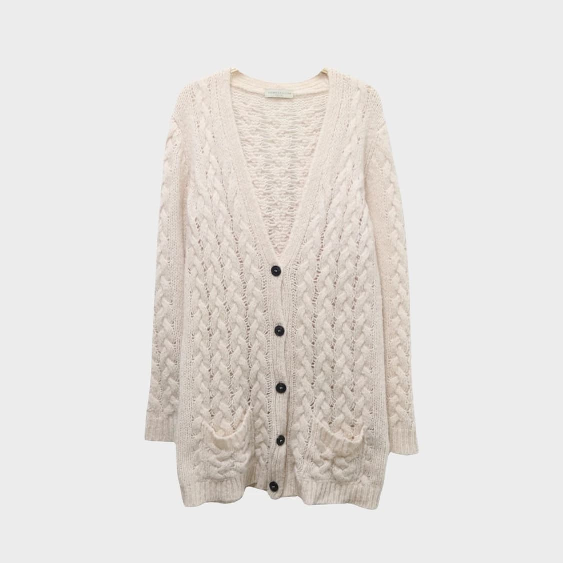 로베르토 콜리나 울 혼방 롱 니트 가디건 58926 상품이미지1