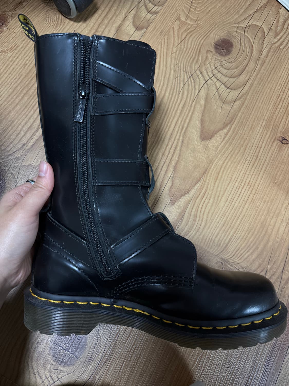 닥터마틴 블레이크 톨 부츠 블랙 UK4 상품이미지5