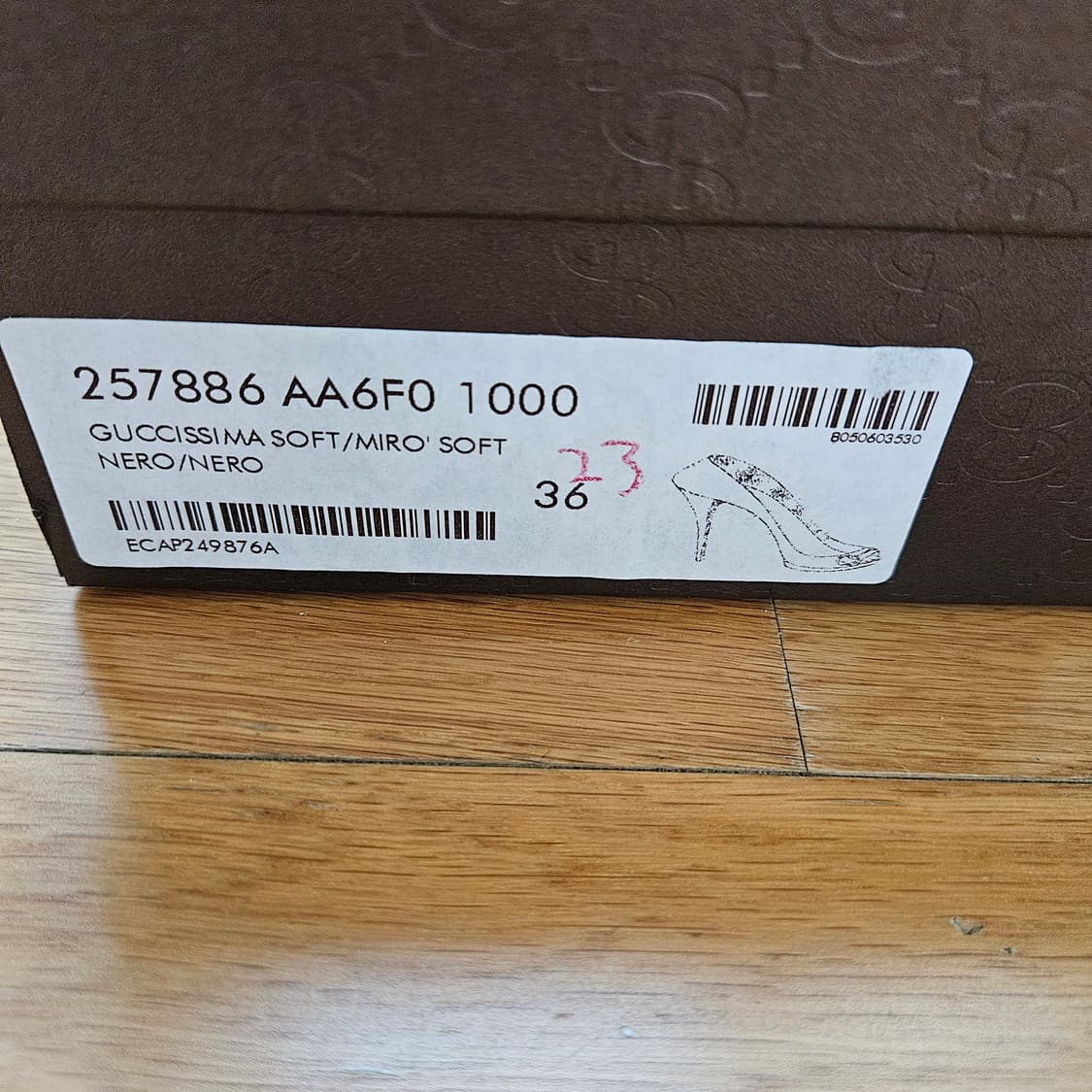 구찌 홀스빗 씨마 토오픈힐 230(36) 상품이미지7