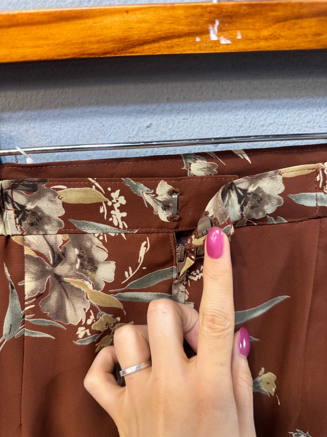 vintage skirt 빈티지 미디움 스커트 상품이미지4