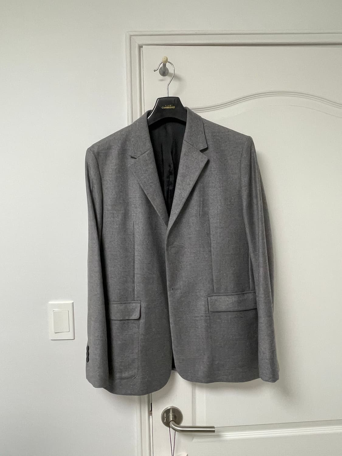 COS 투버튼 울 셋업 그레이 사이즈52 (대략 105-34) 새것 수준 상품이미지1