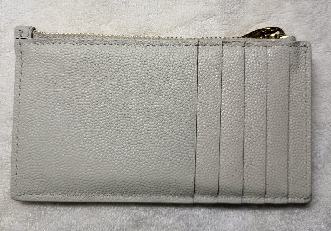 생로랑 마틀라세 카드지갑 크림색 상품이미지4