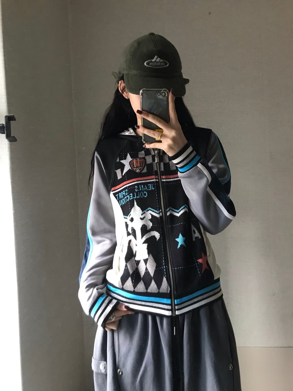 EXR 레이싱 믹스 후드집업 상품이미지5