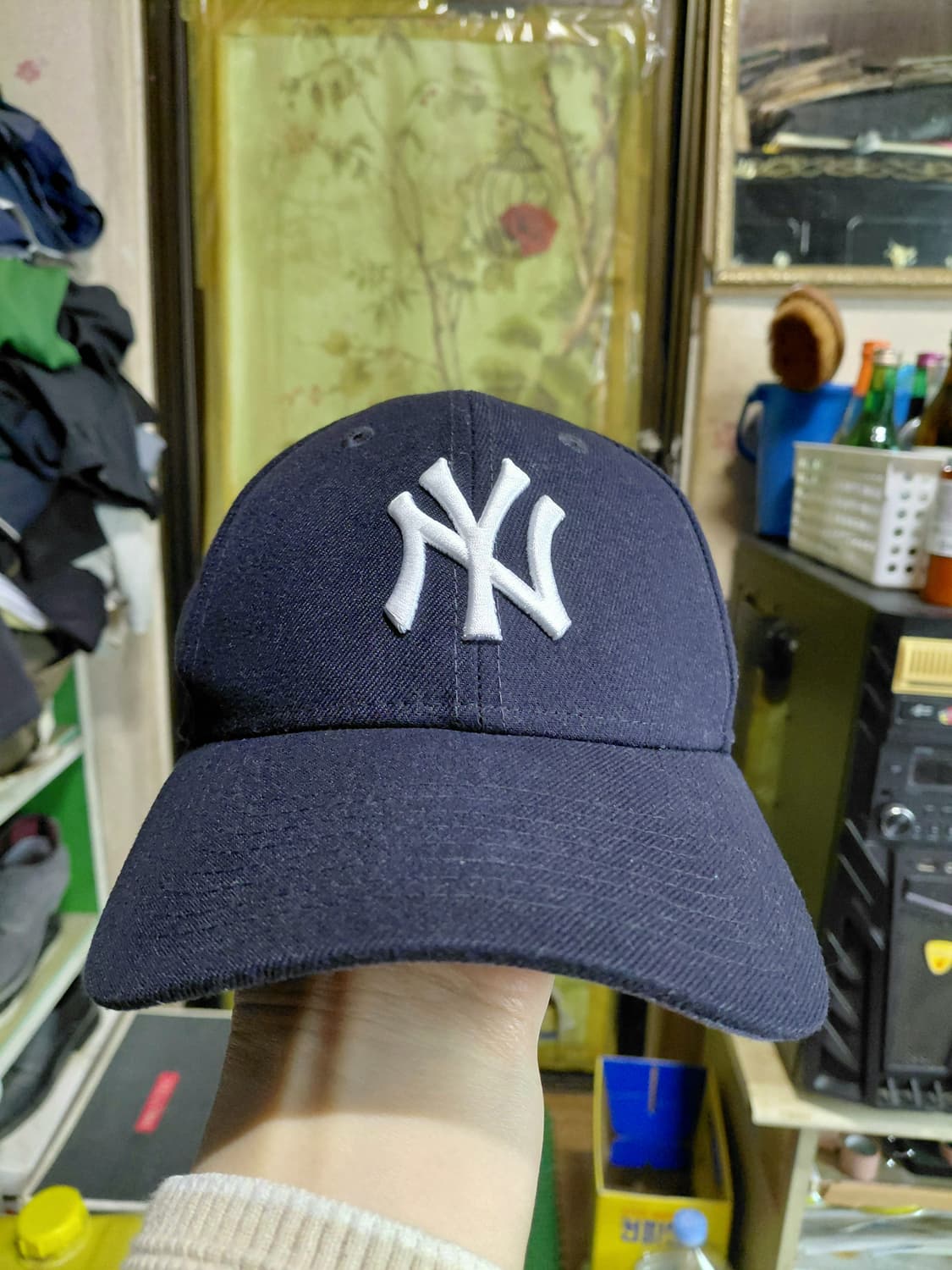 [뉴에라]9FORTY 양키스 네이비 볼캡 상품이미지1