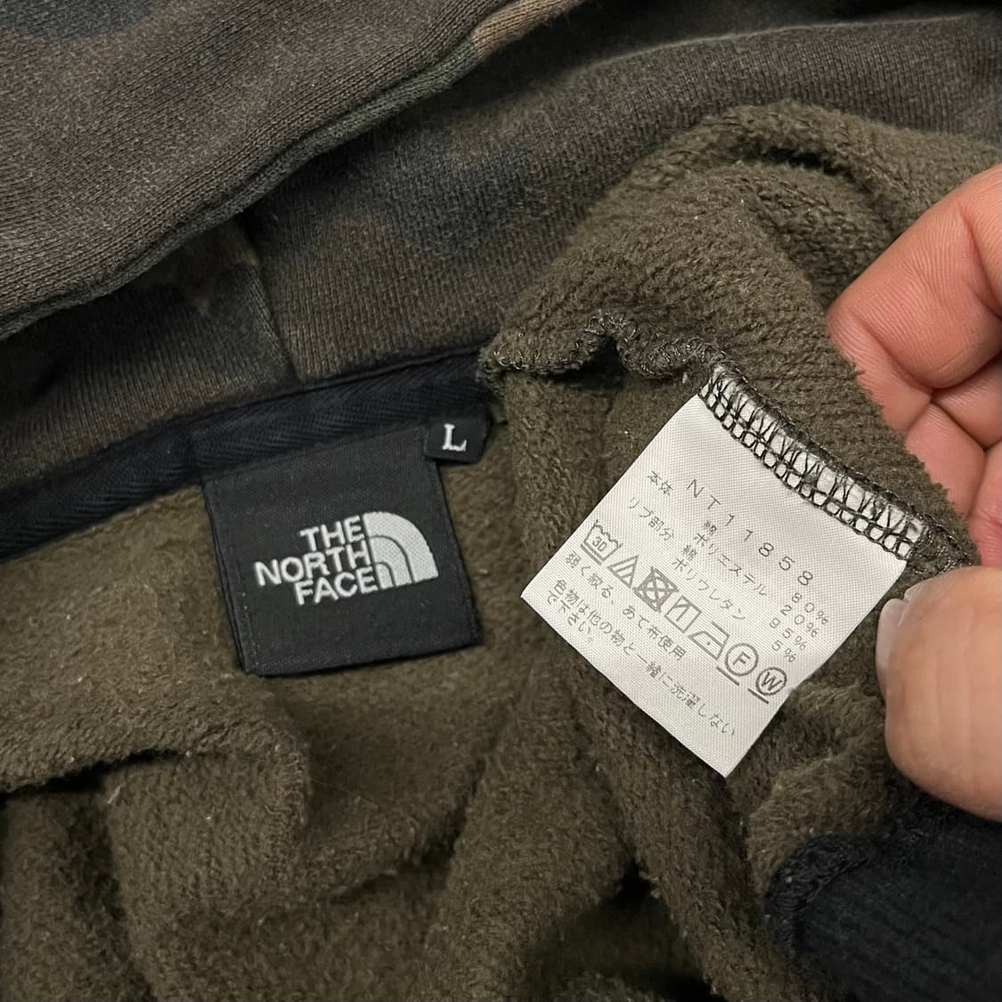 노스페이스 카모 후드 집업 (100-105) 상품이미지4