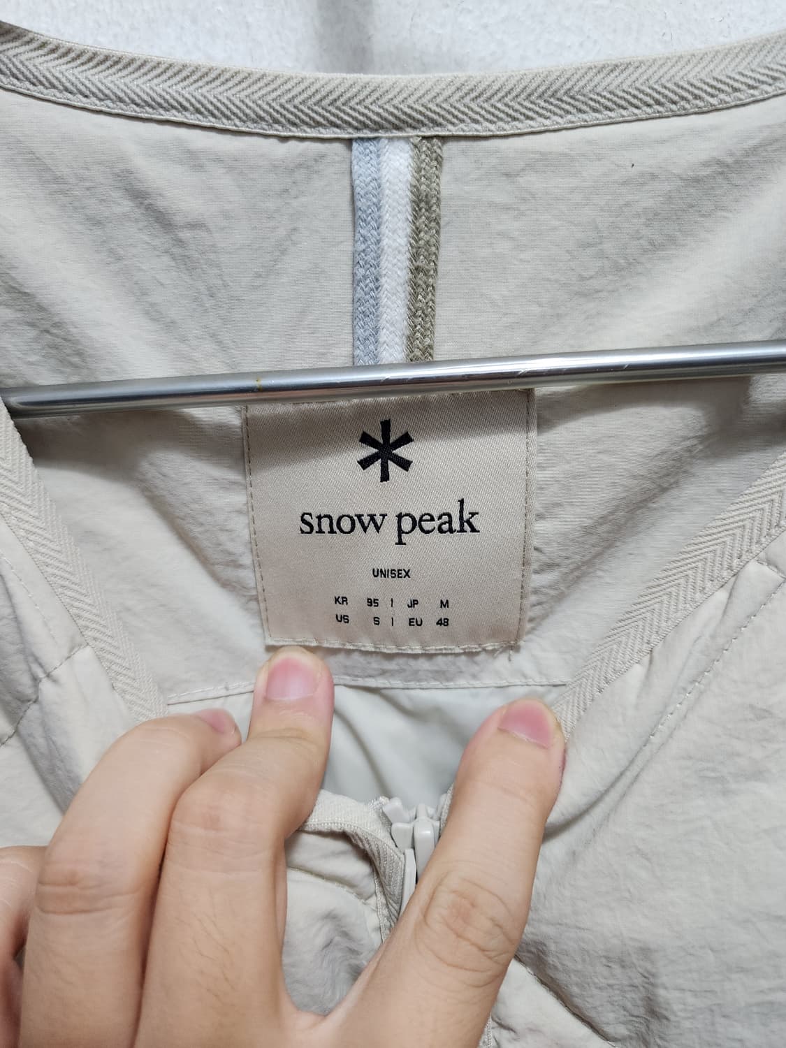 스노우피크 타슬란 퀼팅 경량 오리털패딩 상품이미지4