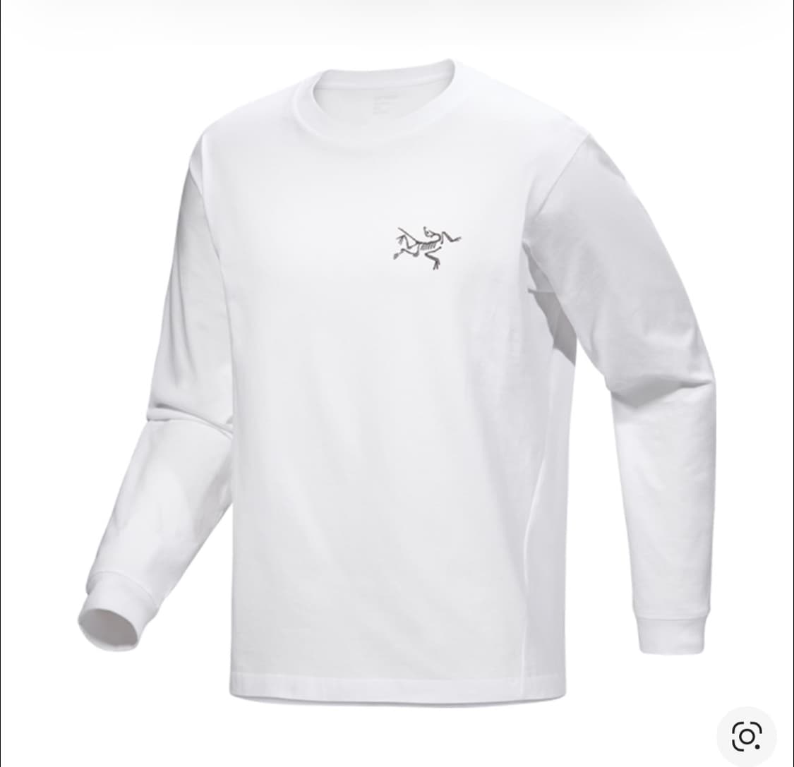 아크테릭스 크래그 코튼 롱슬리브 화이트 L 상품이미지1