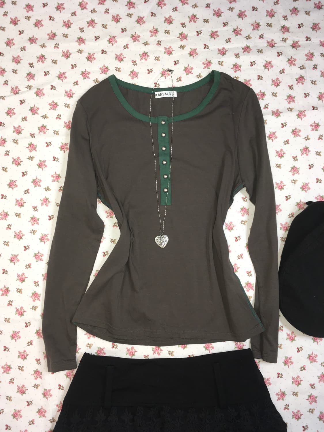 kansai stud handwork long sleeve 상품이미지2