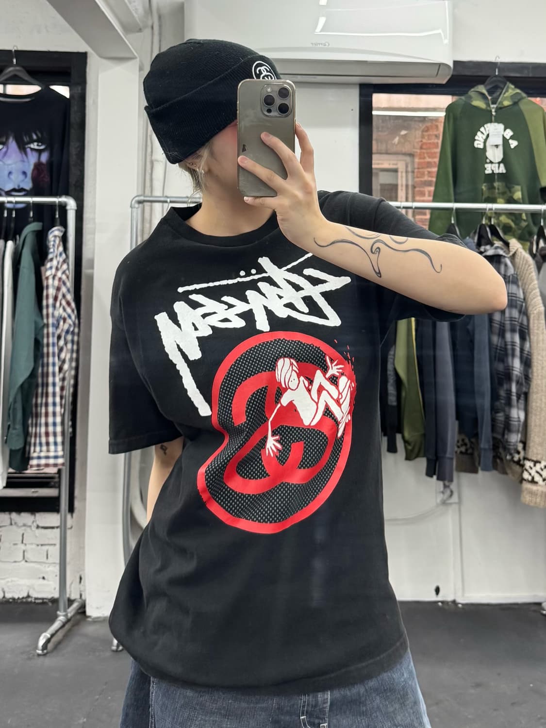 00s 더블링크 스투시 티셔츠 상품이미지3