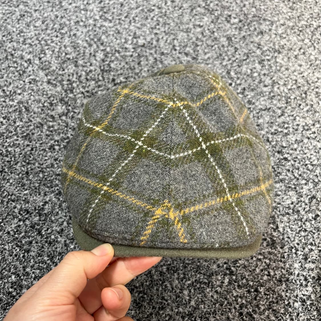 닥스 DAKS 체크무늬 헌팅캡 뉴스보이캡 상품이미지5