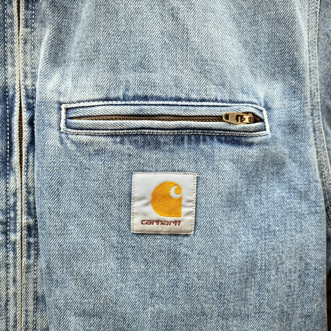 칼하트 WIP 디트로이트 데님 자켓 상품이미지5