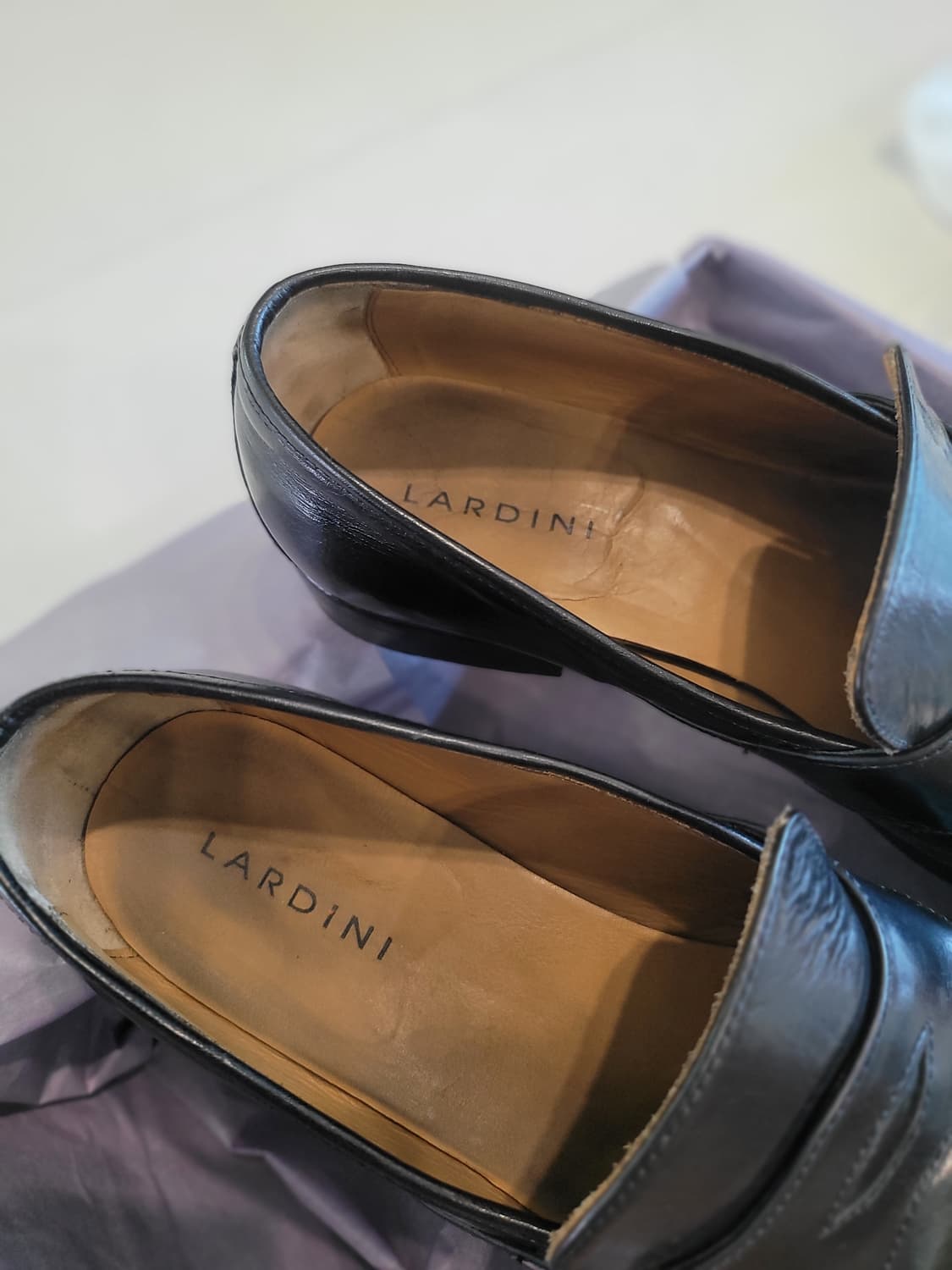 🏷️ [정품/박스풀] 라르디니(LARDINI) 클래식 카프스킨 페니 로 상품이미지6