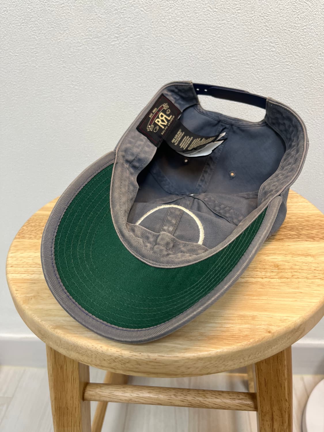 rrl트윌볼캡 블루 상품이미지5