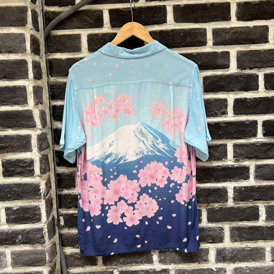 BLUE BLUE JAPAN 벛꽃 레이온 셔츠 상품이미지4