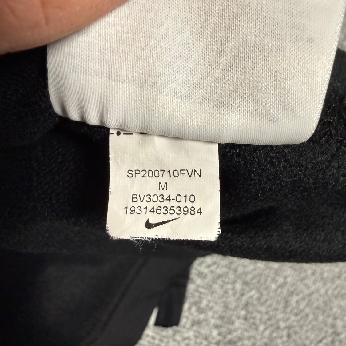 나이키 NSW 져지 블랙 M 트랙탑 상품이미지5