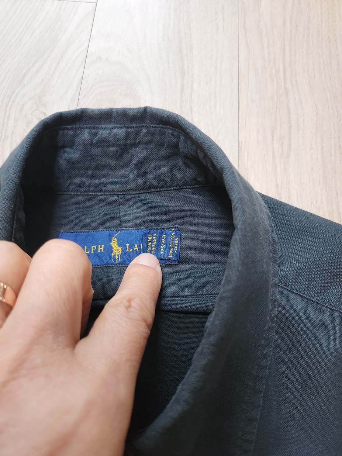 폴로랄프로렌 솔리드셔츠 (M 상품이미지7