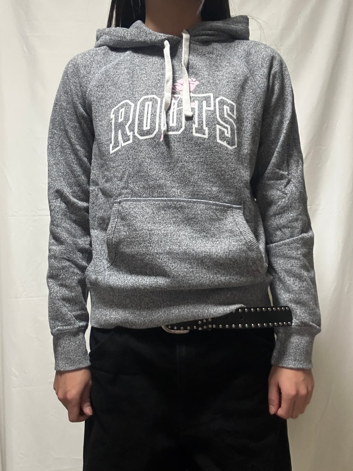 빈티지 ROOTS 백프린팅 기모 후드티 상품이미지4