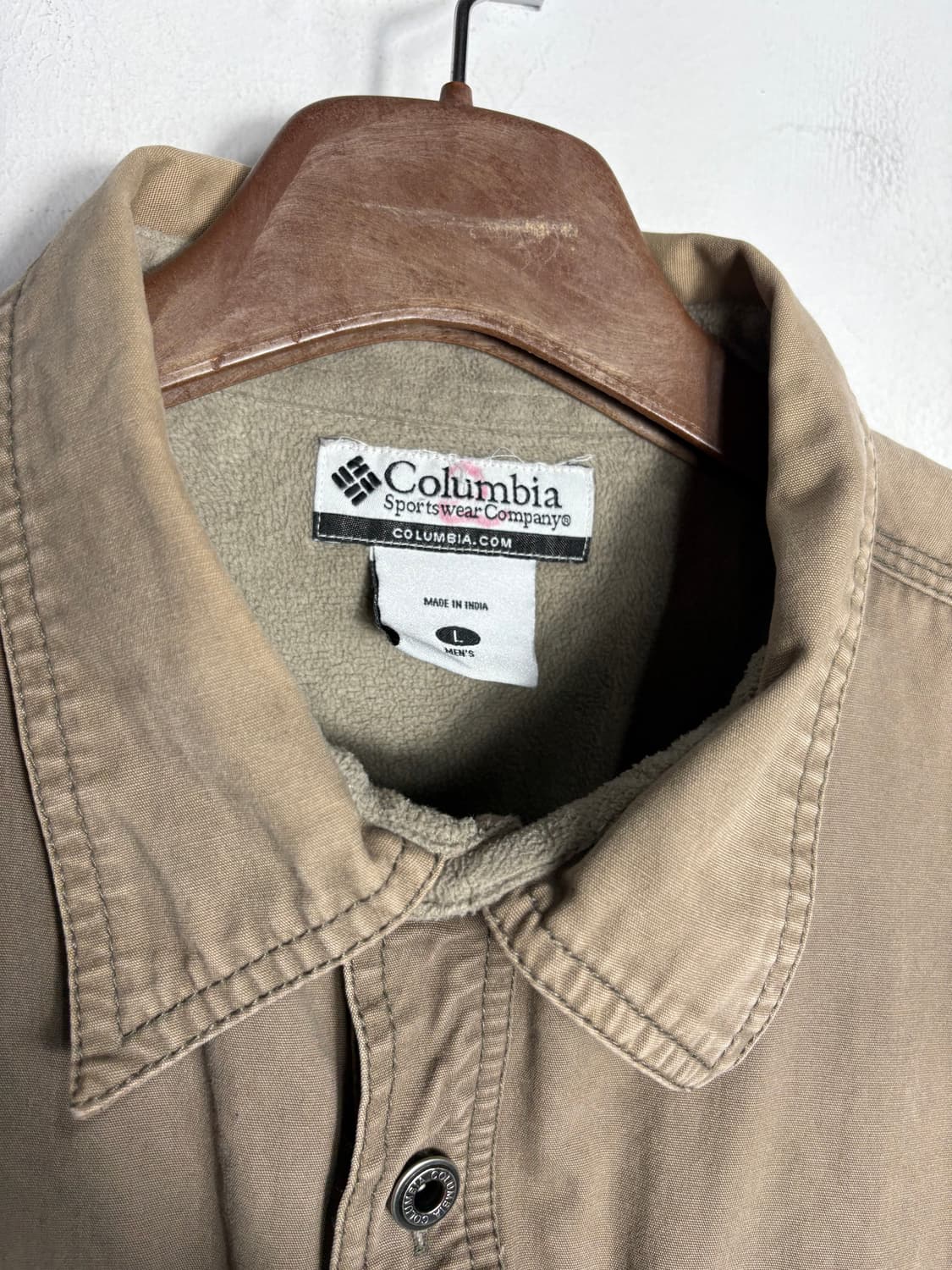 Columbia 컬럼비아 후리스 안감 셔츠 자켓 상품이미지4