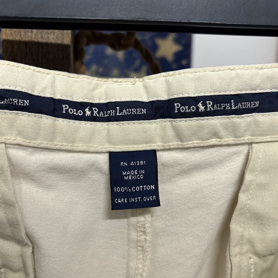 90s 폴로 랄프로렌 해먼드 클래식 투턱 치노팬츠 아이보리 N728 상품이미지8